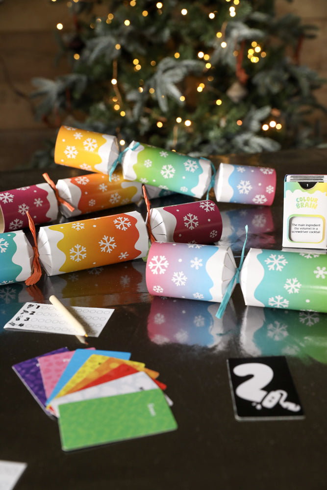 Colour Brain 12in Cracker (6pcs) FSC Mix PACK 6