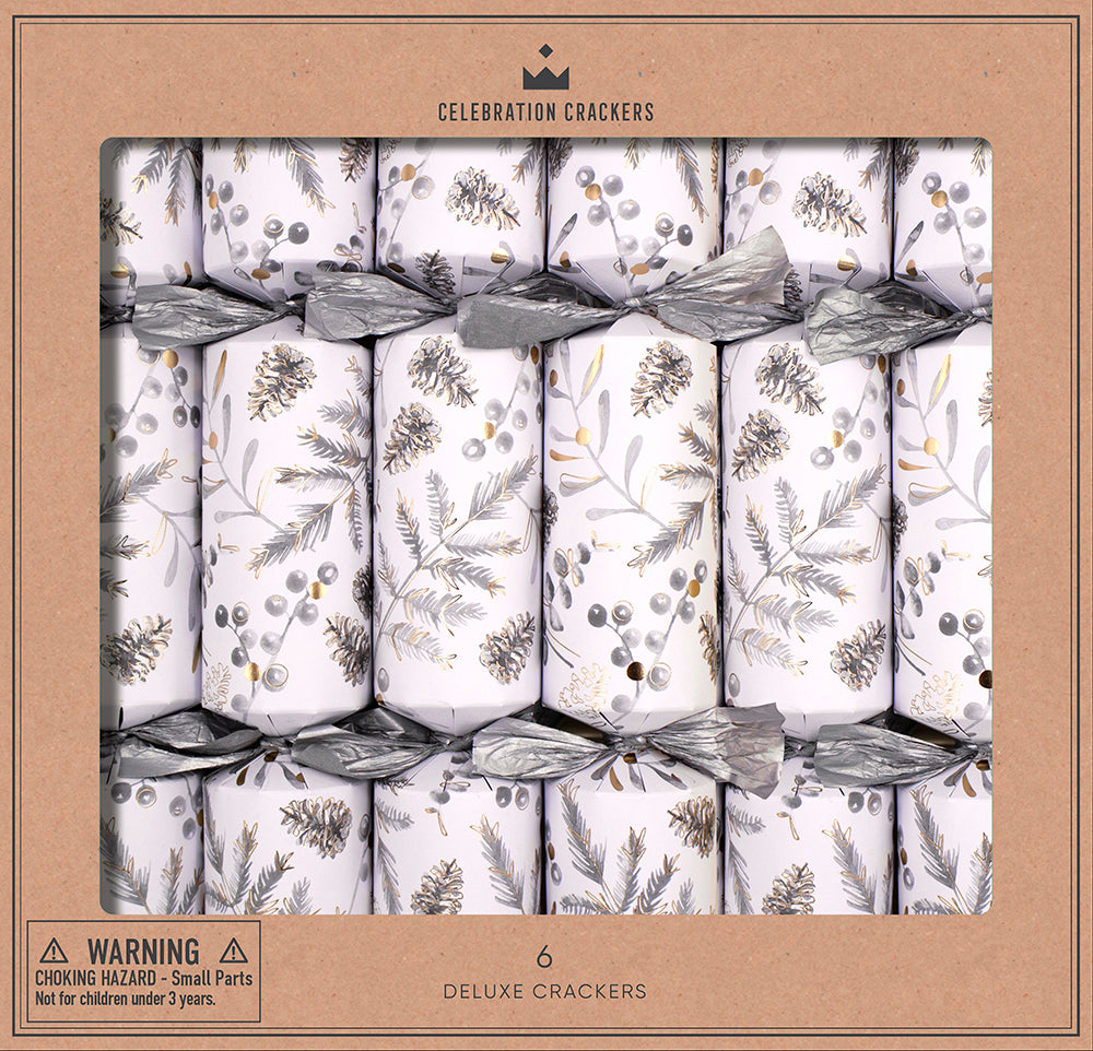 Rustic Botanical 12in Cracker (6pcs) FSC Mix - PACK 6