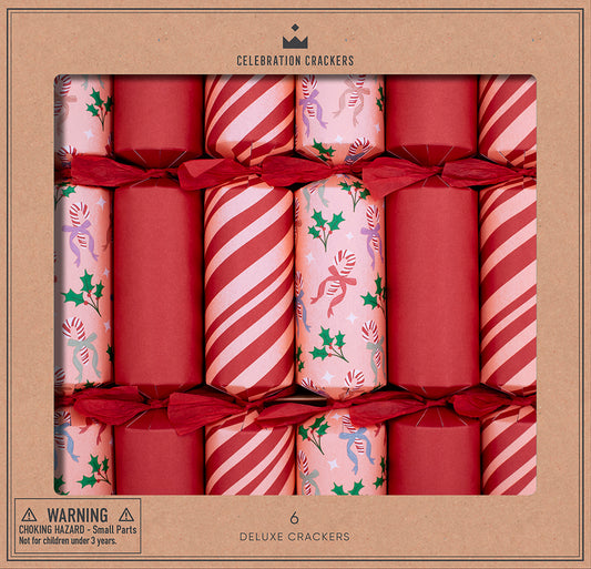 Xmas Candy 12in Cracker (6pcs) FSC Mix - PACK 6