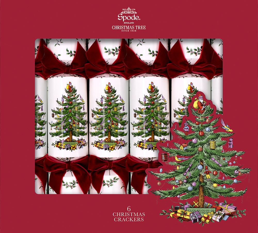 Spode Christmas Tree 13in Cracker (6pcs) FSC Mix - PACK 6