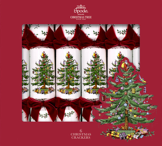 Spode Christmas Tree 13in Cracker (6pcs) FSC Mix - PACK 6