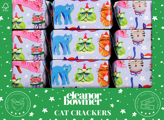 Eleanor Bowmer Cat 13in Cracker (24pcs) FSC Mix  - Pack 24