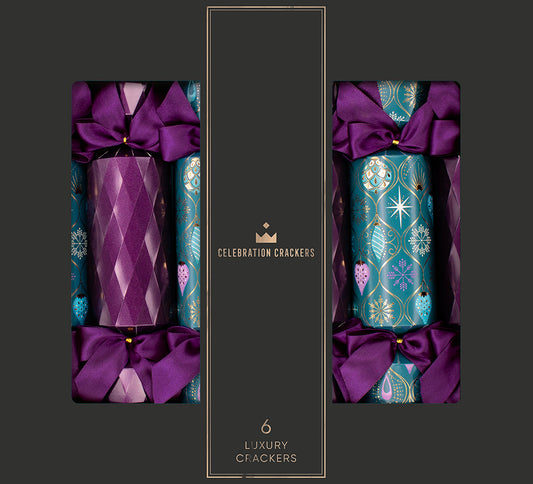 Verdant Baubles 13in Cracker (6pcs) FSC Mix - PACK 6