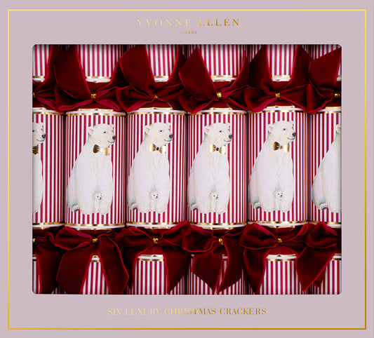 Yvonne Ellen Polar Bear 12in Cracker (6pcs) FSC Mix - PACK 6
