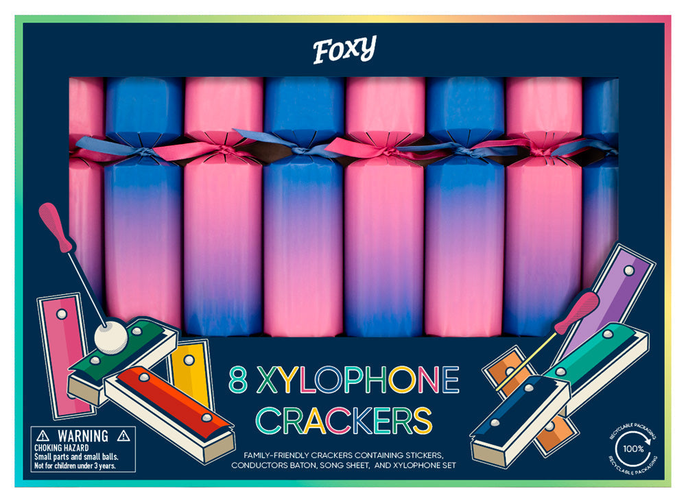 Ombre Xylophone 12in Cracker (8pcs) PACK 6